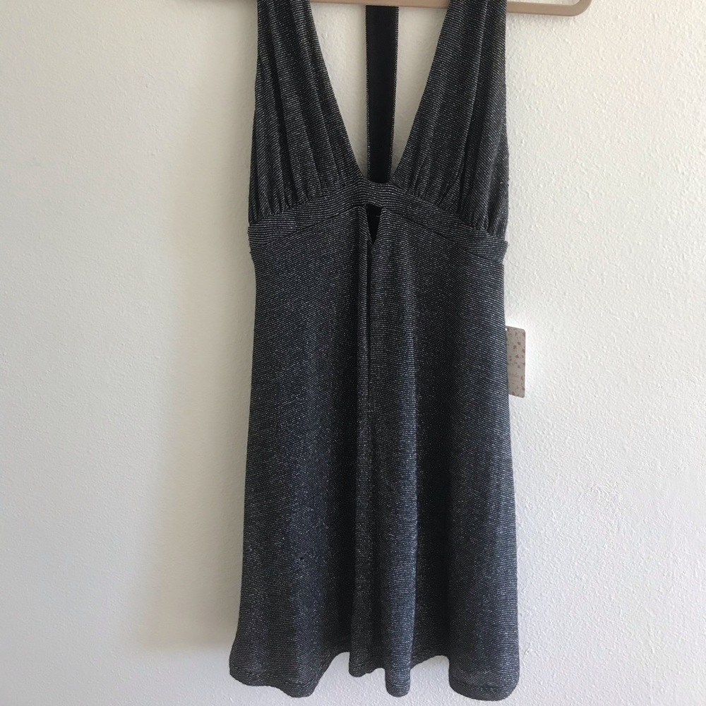 NWT Free People Black Mini Dress